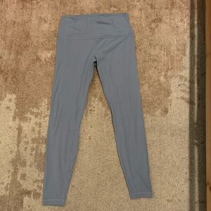 Light Blue Full Length Lululemon Leggings - Size 10